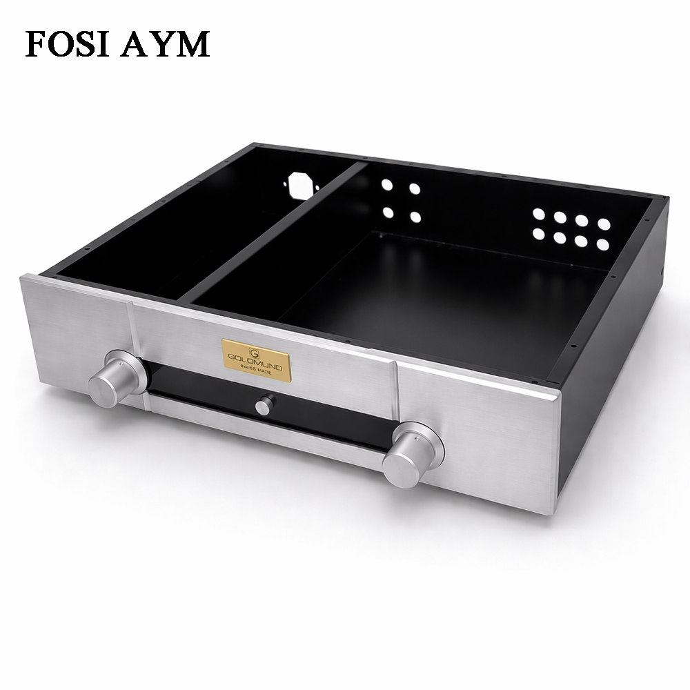 Headphone Amplifier Dac - FOSI AYM 430x340x95mm Aluminum Shell Goldmund