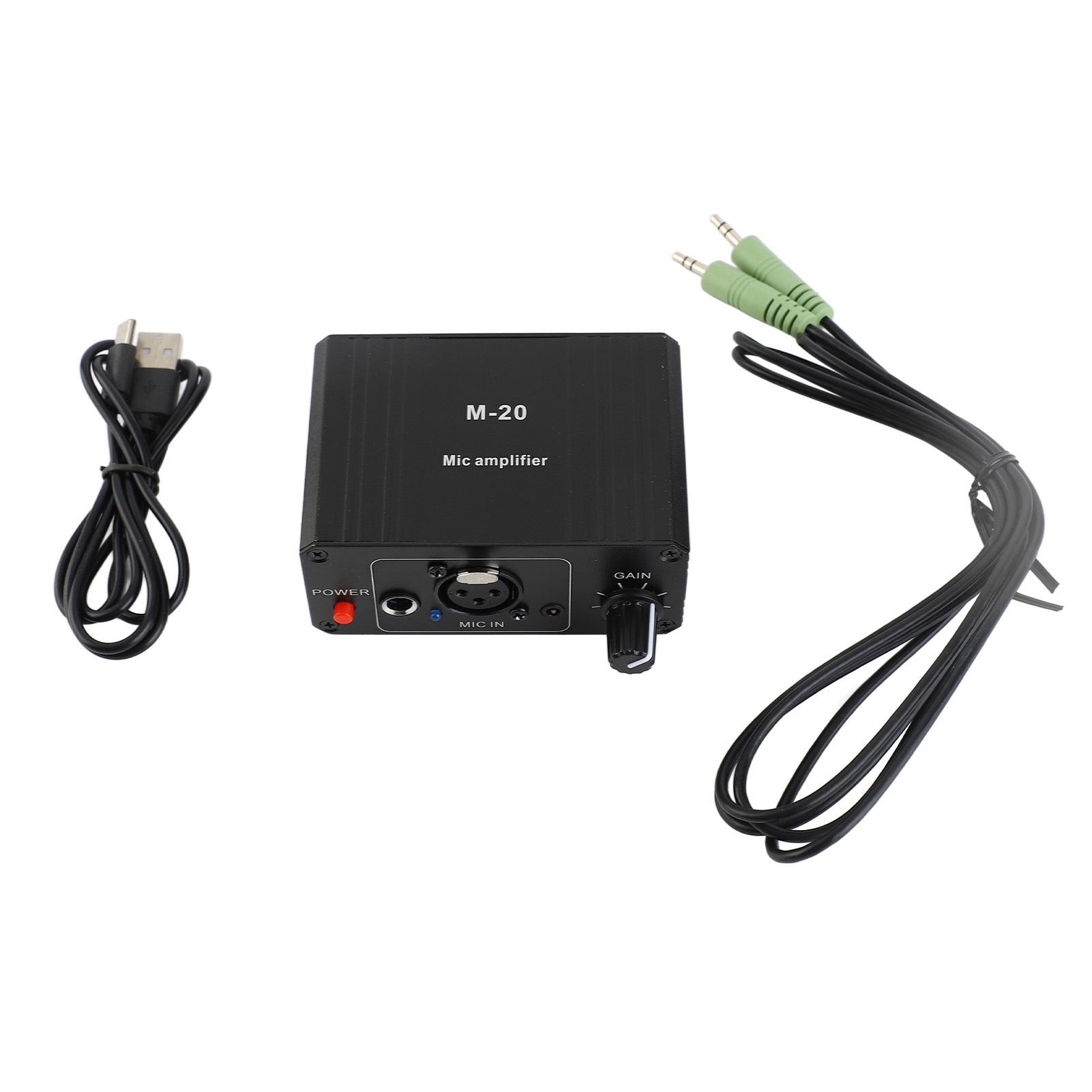 Xlr Microphone Condenser - Portable Microphone Preamp High Gain 48V