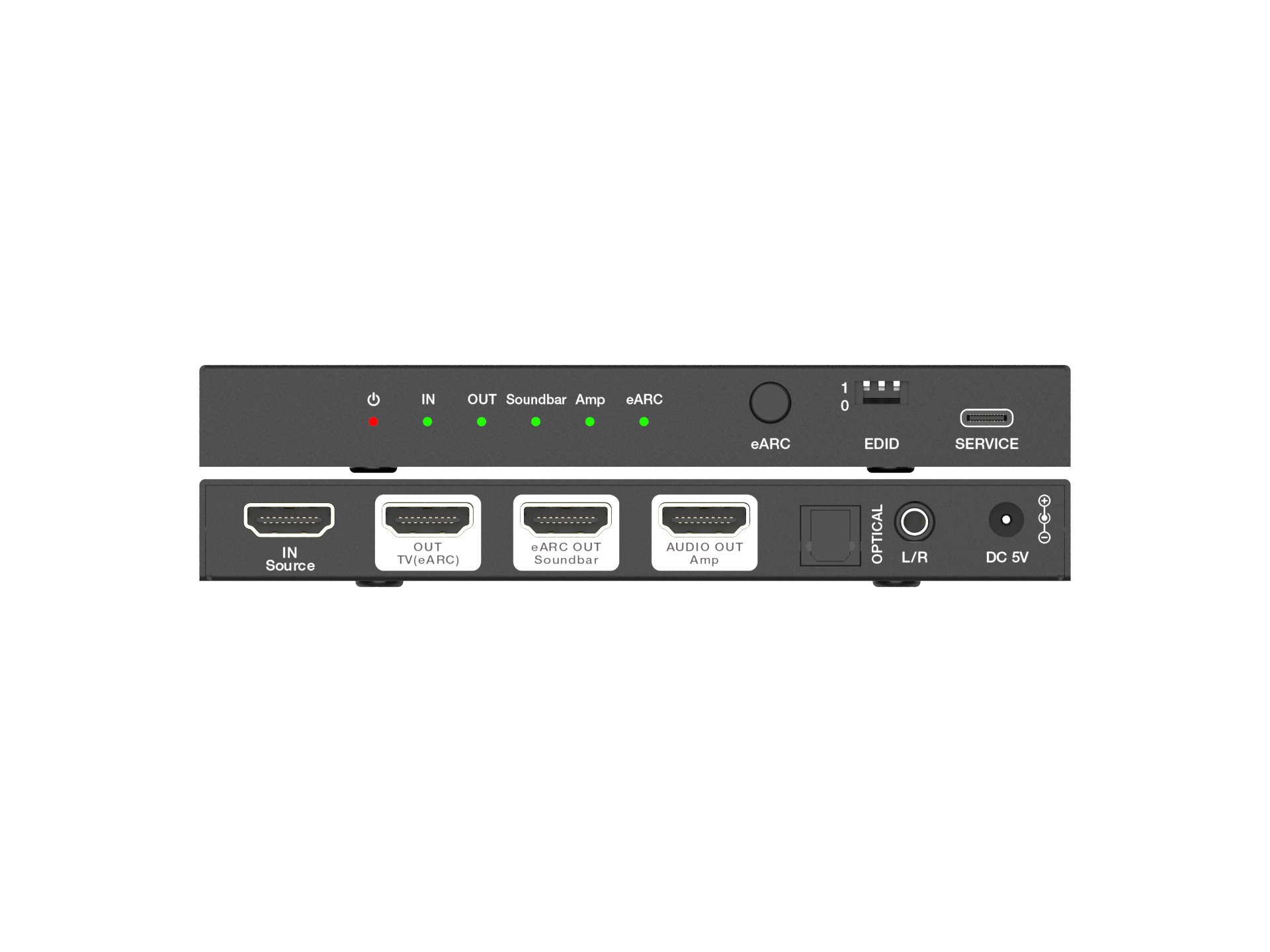 HDMI 1 in 2 out Audio Extracto - đánh giá và giá Audio Music Splitter