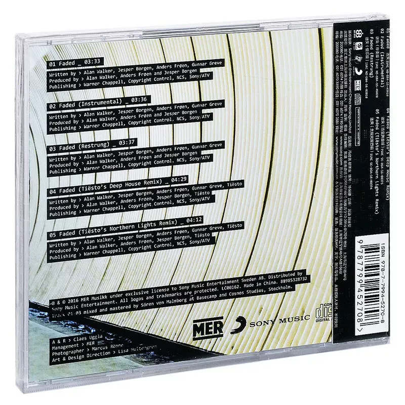 for Alan Walker Lost CD Album  - đánh giá và giá Audio Music In