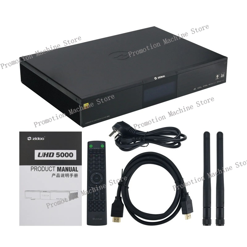 ZIDOO UHD5000 Ultra-HD Music P - đánh giá và giá Audiovision Music Player