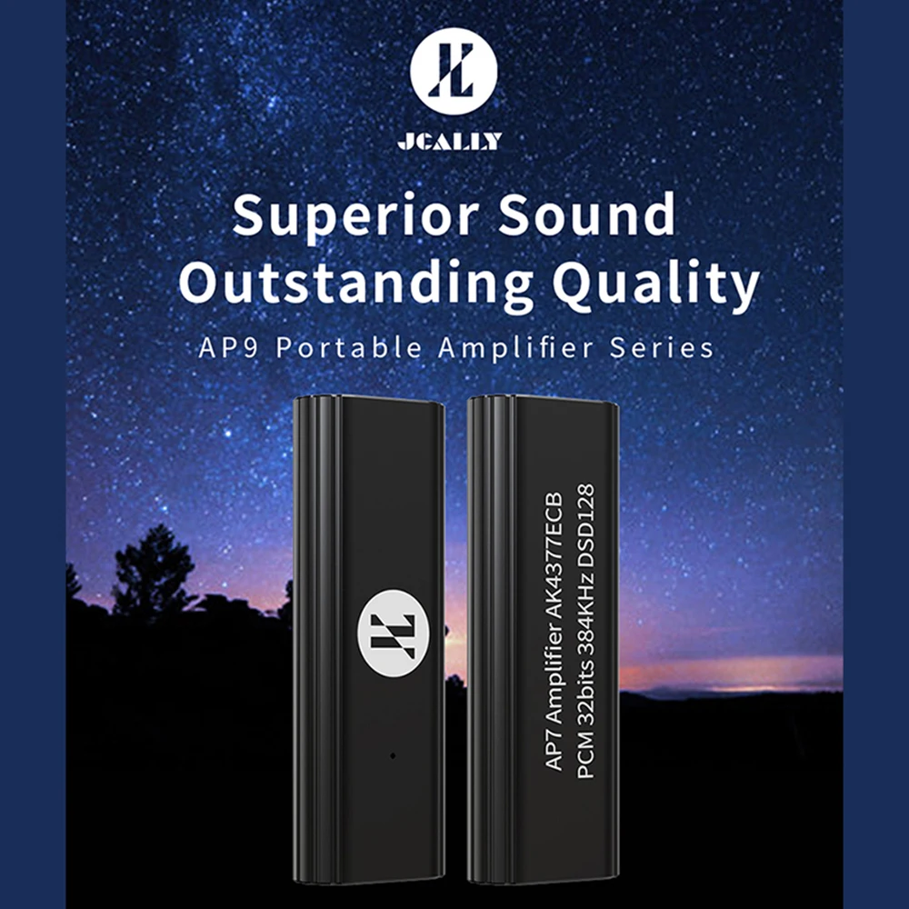 JCALLY AP7 Portable DAC Amplif - đánh giá và giá Headphone Amplifier Dac