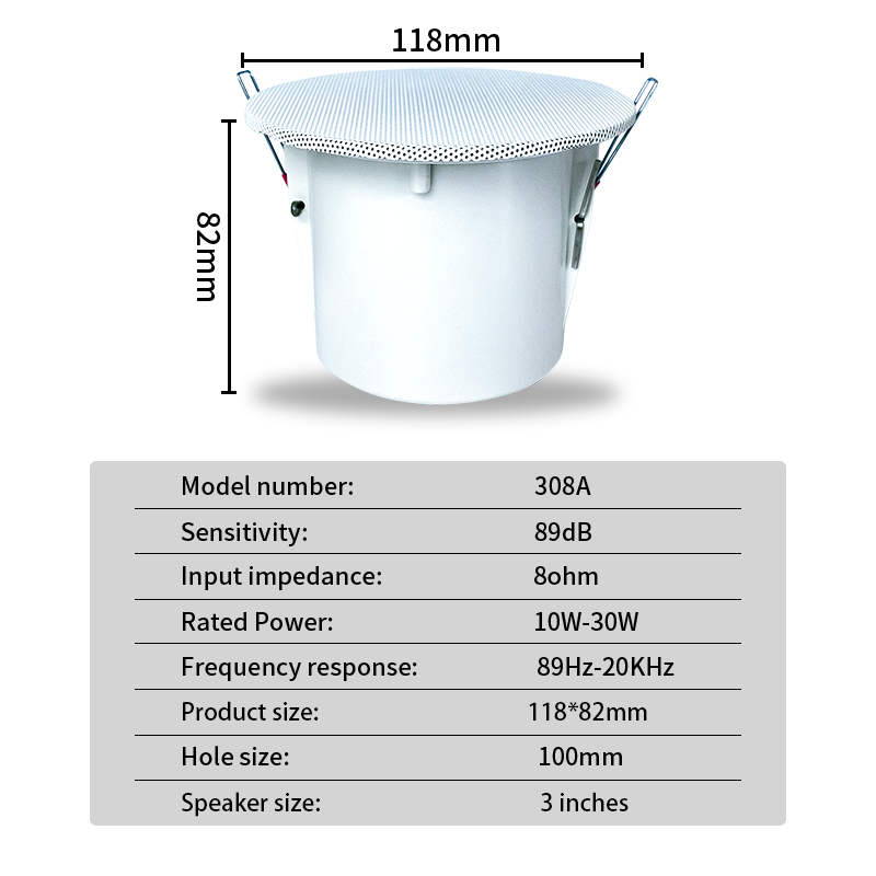3 inch 8Ohm Surround Sound Spe - đánh giá và giá Audio Music Sound