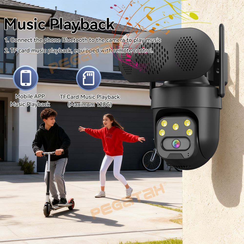 5MP IP Camera Outdoor 2.4G WiF - đánh giá và giá Audiovision Music Player