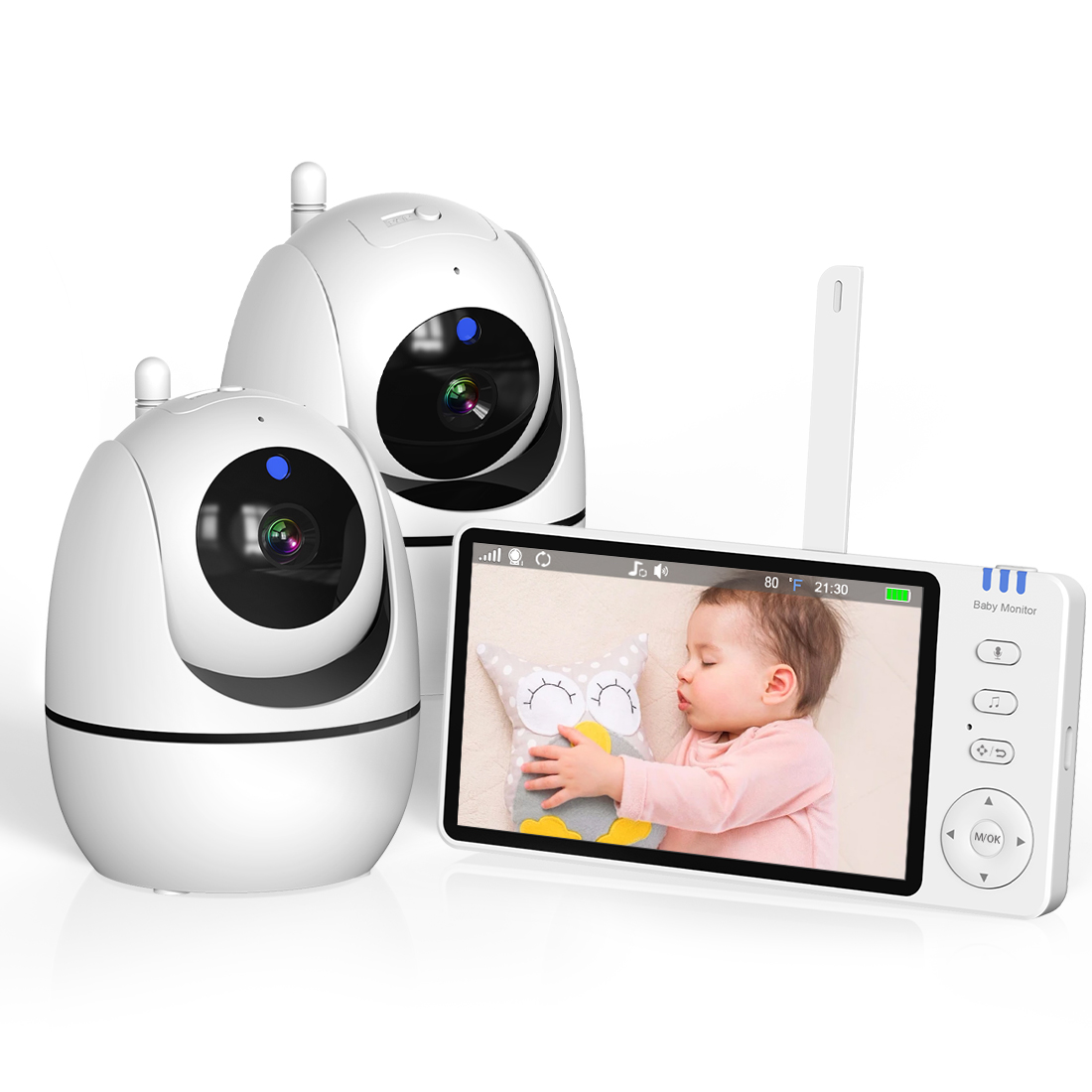 720P HD Wireless Video Baby  5 - đánh giá và giá Audiovision Music Player