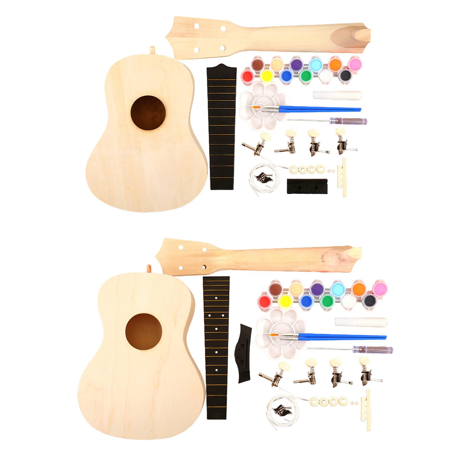 Ukulele DIY Kits Handwork Craf - đánh giá và giá Ukulele Beginner Kit