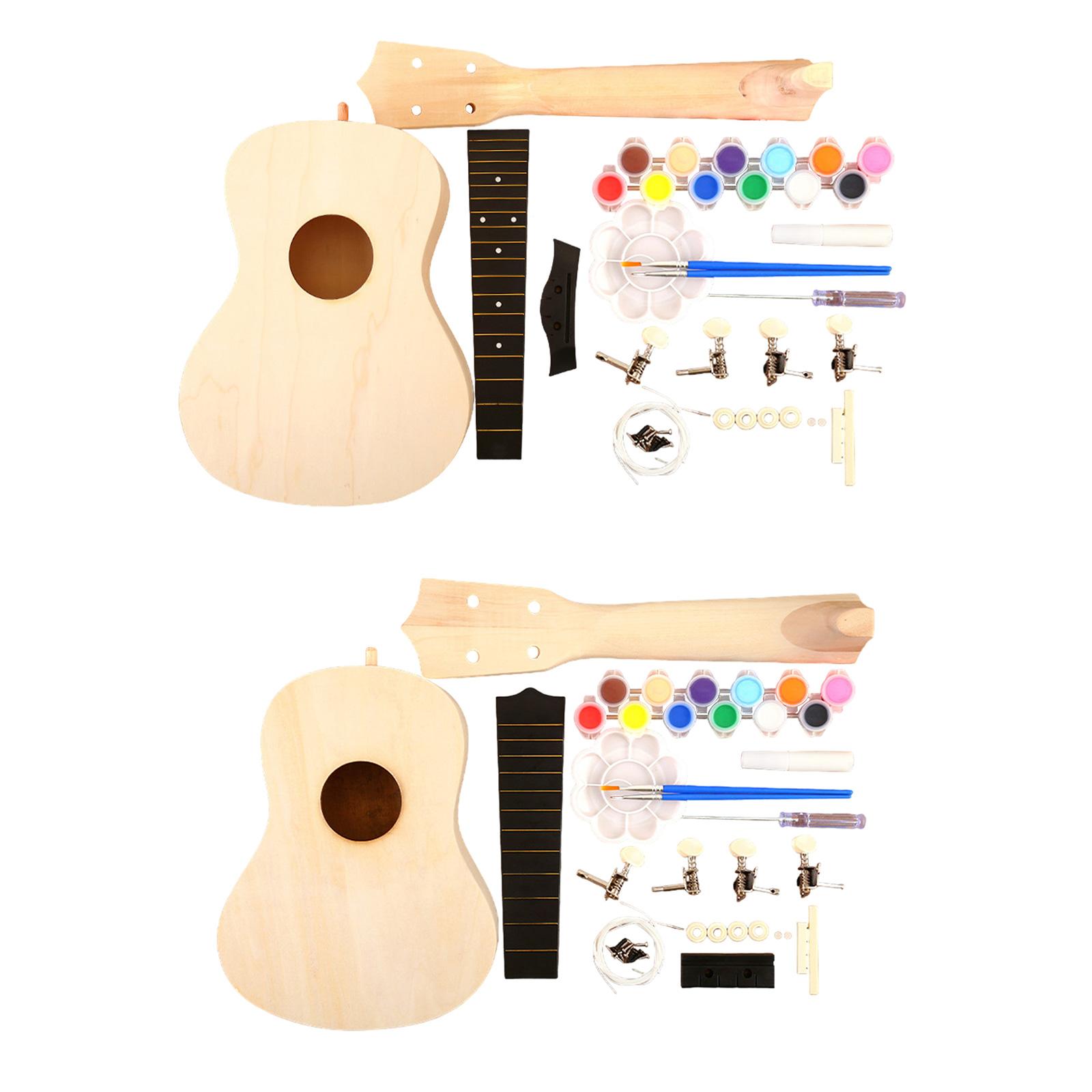 Ukulele DIY Kits Handwork Craf - đánh giá và giá Ukulele Beginner Kit