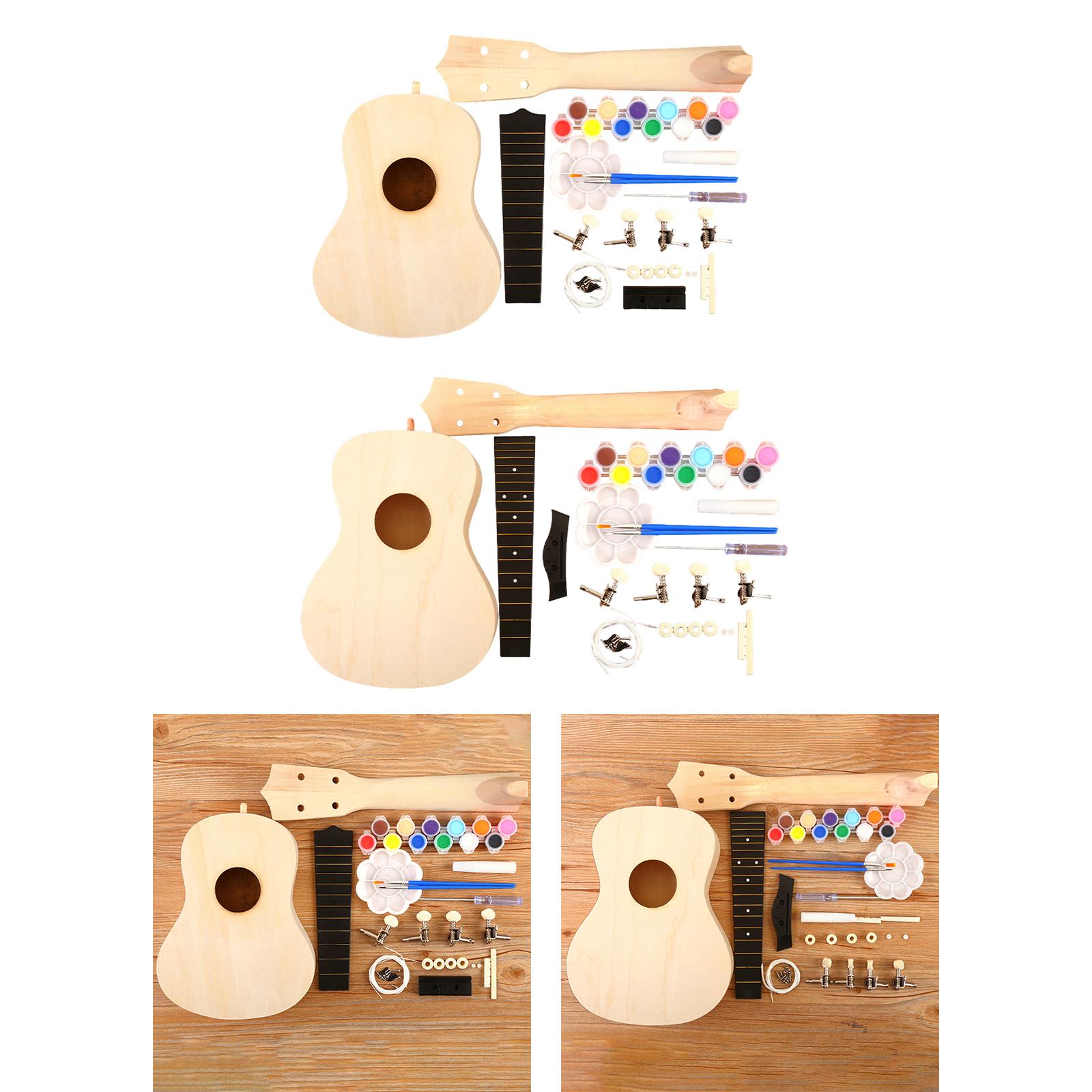 Ukulele DIY Kits Handwork Craf - đánh giá và giá Ukulele Beginner Kit