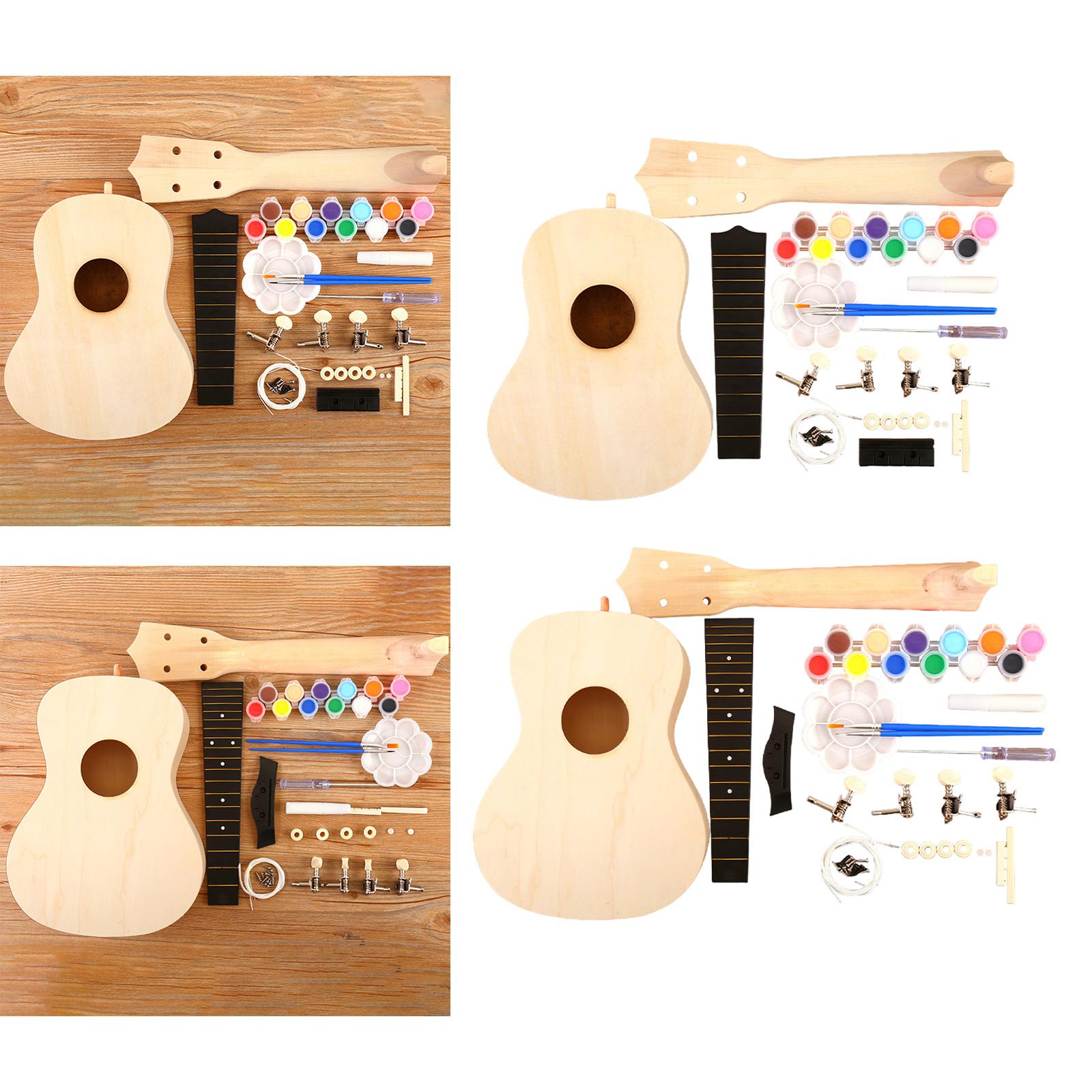 Ukulele DIY Kits Handwork Craf - đánh giá và giá Ukulele Beginner Kit