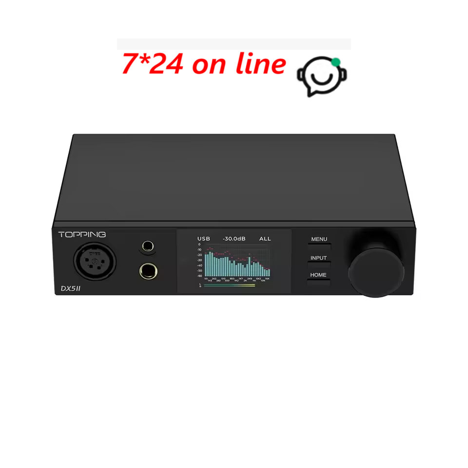 TOPPING DX5 II Fully Balanced  - đánh giá và giá Headphone Amplifier Dac