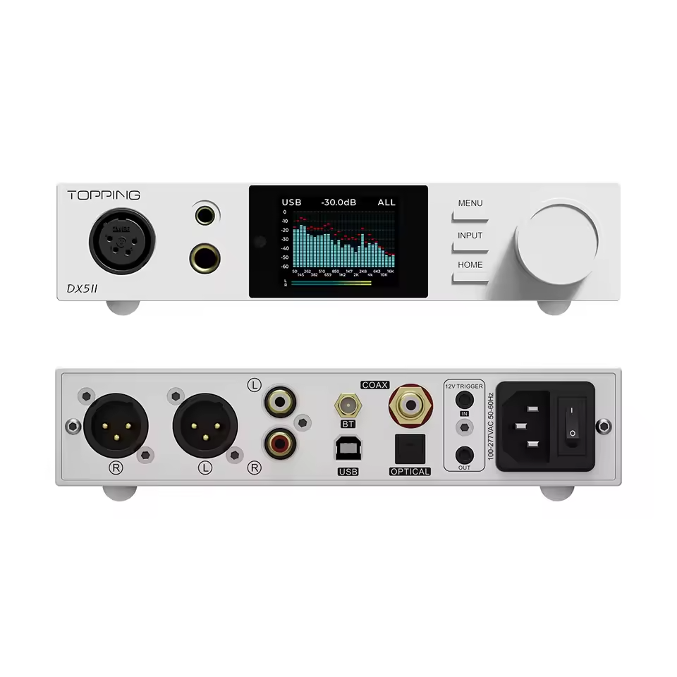 TOPPING DX5 II Fully Balanced  - đánh giá và giá Headphone Amplifier Dac