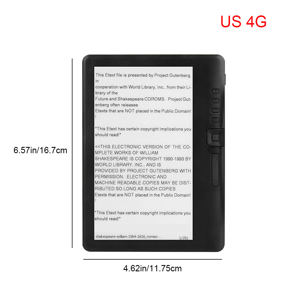 E-book Reader with 7-inch HD T - đánh giá và giá Music Audiobook