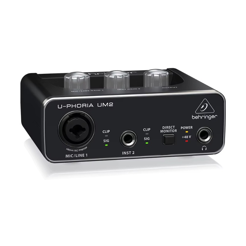 Behringer U-Phoria UM2 Sound C - đánh giá và giá Audio Music Sound