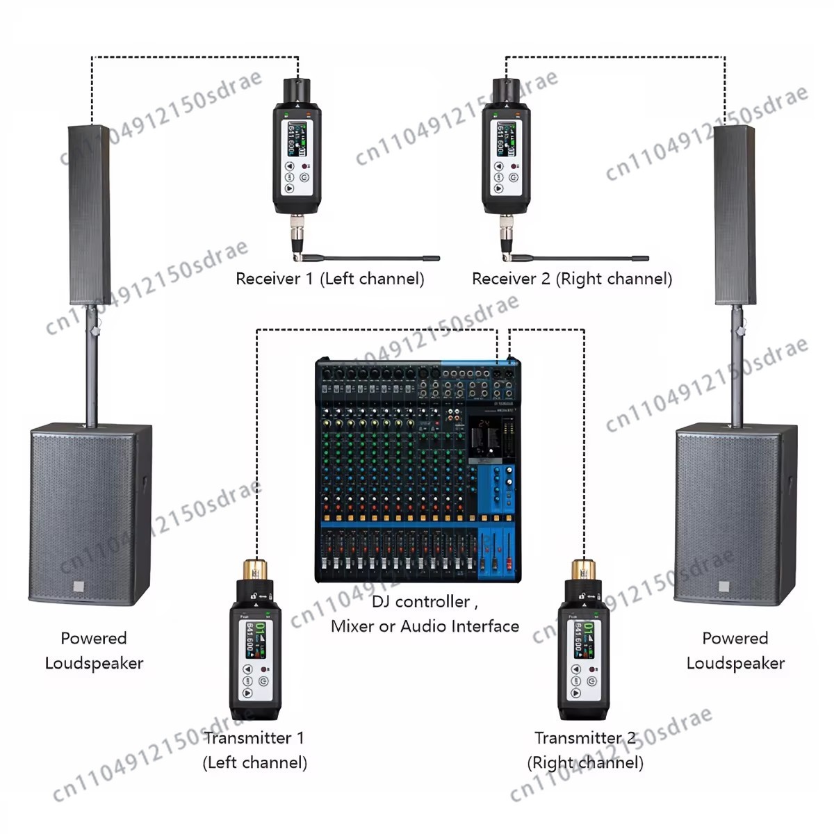 Acemic RX-1and TR-1 Plug-On Wi - đánh giá và giá Xlr Microphone Condenser