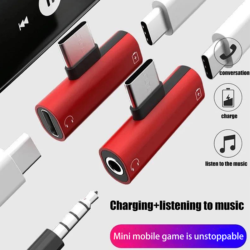 USB Type-C To 3.5 Mm Headphone - đánh giá và giá Audio Music Splitter