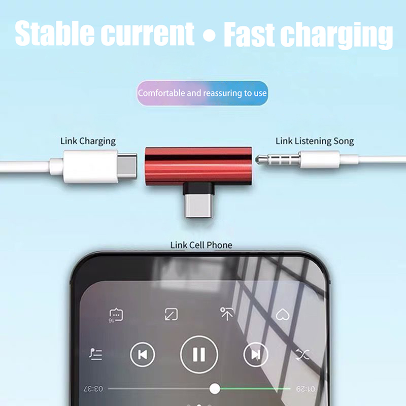 USB Type-C To 3.5 Mm Headphone - đánh giá và giá Audio Music Splitter