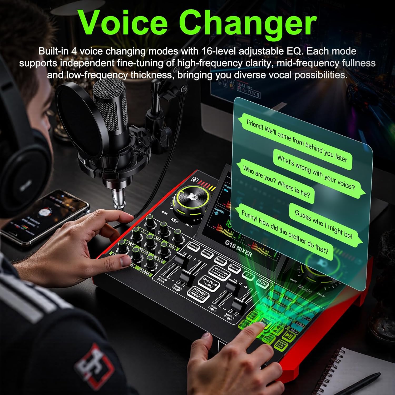 Tenlamp G10 Live Streaming Aud - đánh giá và giá Audio Music Sound