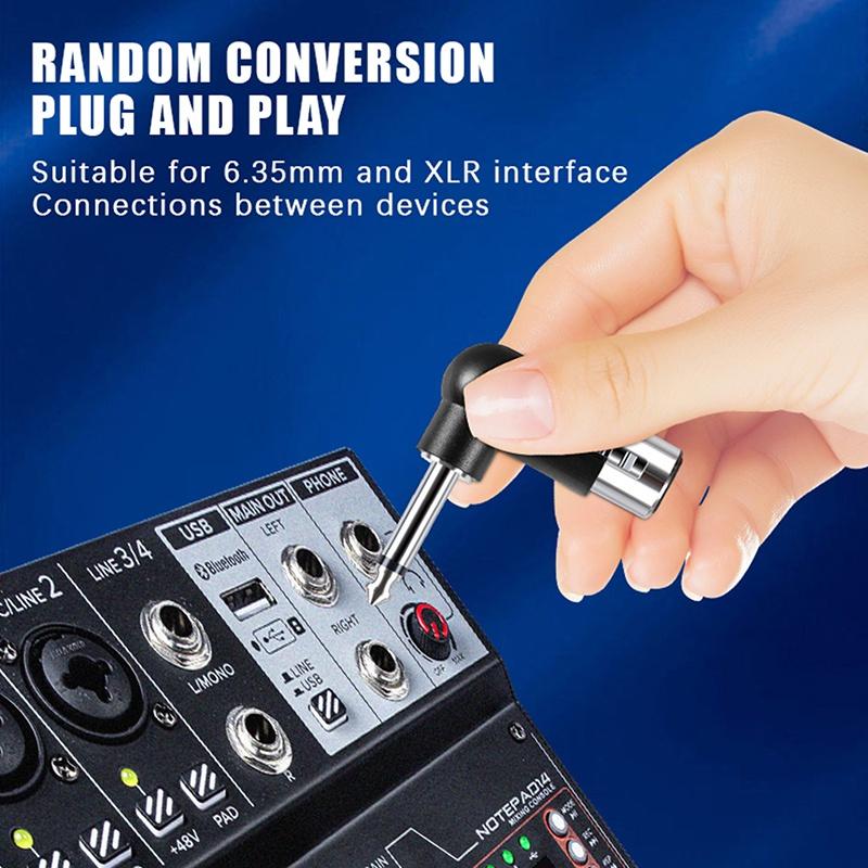 New-XLR To 6.35mm Audio Adapte - đánh giá và giá Xlr Microphone Condenser