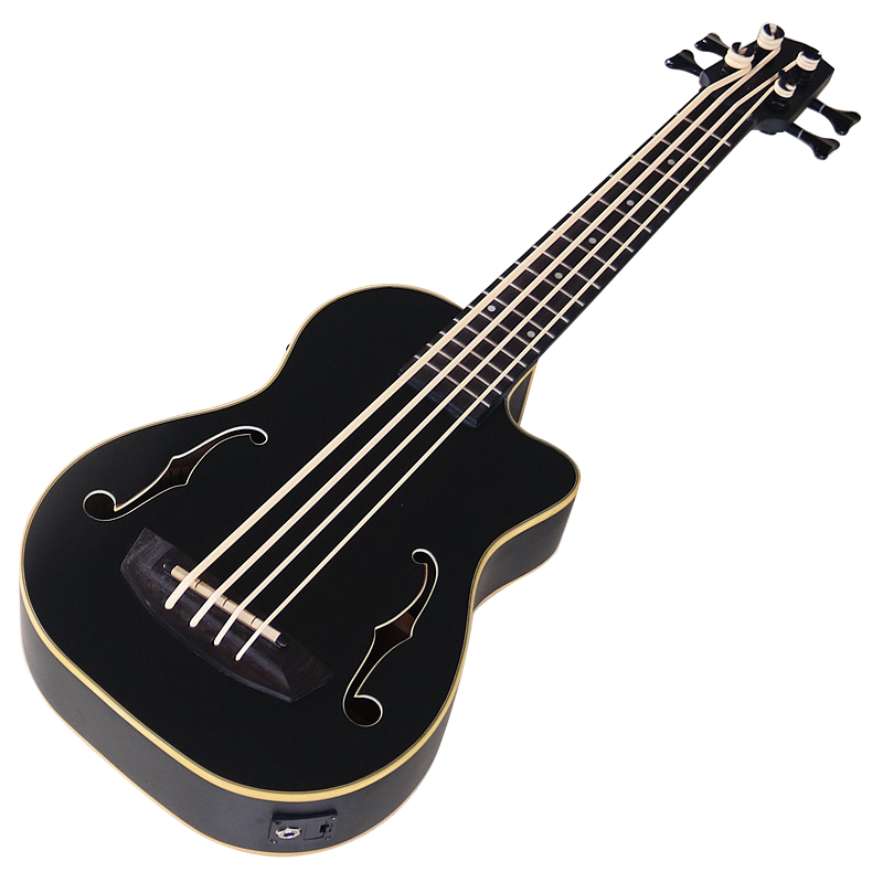 Double F Hole Ukulele Bass 30  - đánh giá và giá Ukulele Beginner Kit
