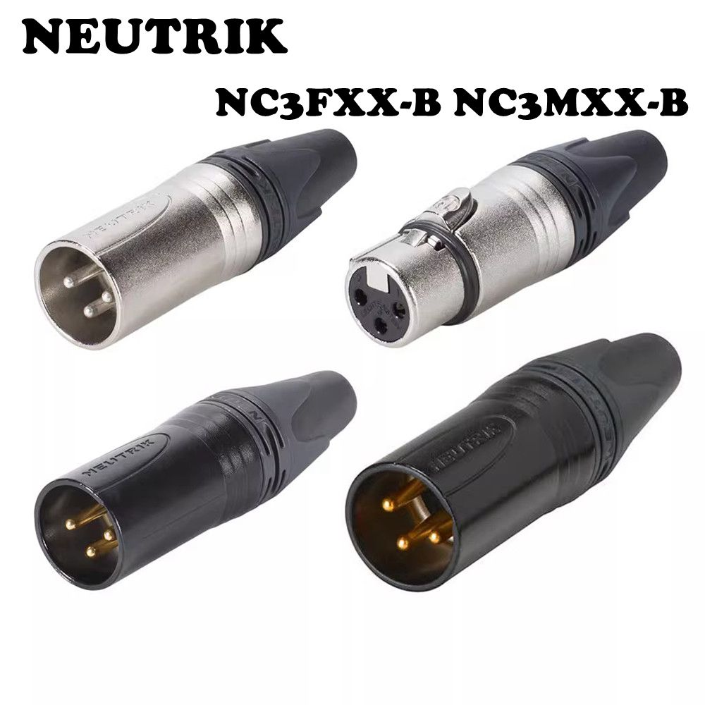 60PCS NEUTRIK xlr plug connect - đánh giá và giá Xlr Microphone Condenser