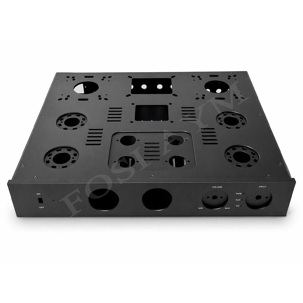 FOSI AYM 415x330x70mm Full Alu - đánh giá và giá Headphone Amplifier Dac