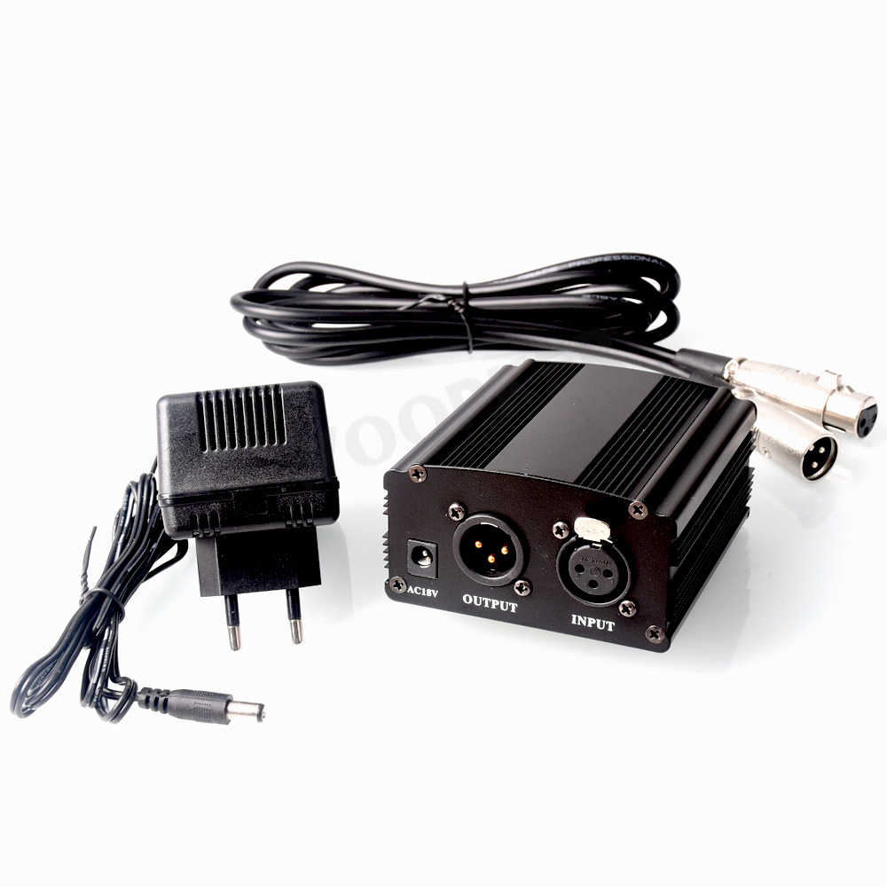 Nguồn Phantom 48V Cung Cấp Với - đánh giá và giá Xlr Microphone Condenser