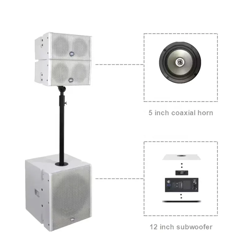 Professional Active Line Array - đánh giá và giá Audio Music Hall